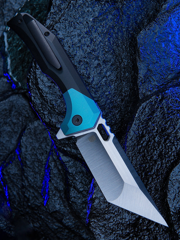 Arcane Design - SATIN NECRONAUT V3 - Blue Ti/Bead Grey