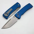 Chaves Knives Redencion Automatic Knife - Blue Aluminum